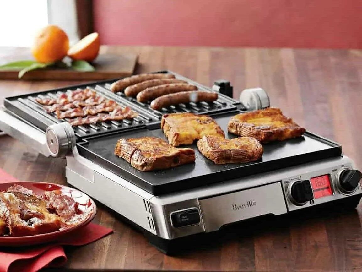 Гриль как пользоваться видео. Breville гриль. электрогриль breville 820. breville bgr820xl smart grill. breville гриль sg630.