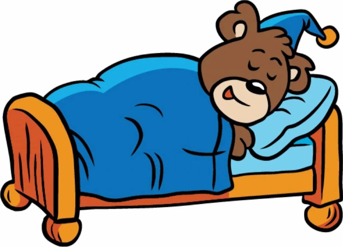 He sleep