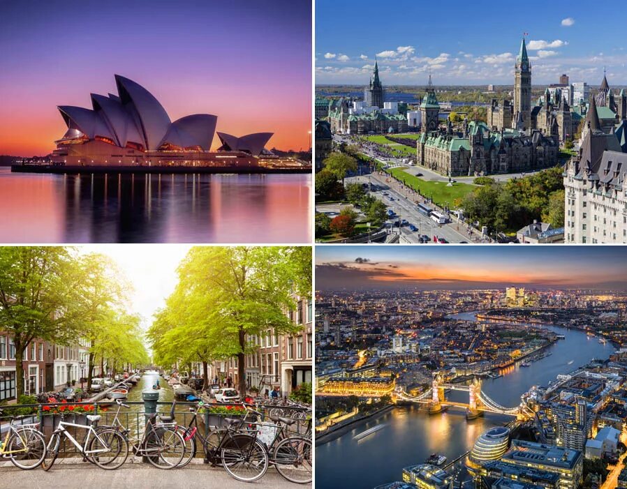 The best City in the World. Cities in the World. The World‘s 100 best Cities. Famous Cities in the World.