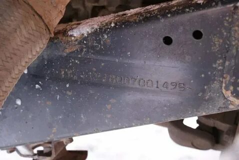 Номер рамы 65117
