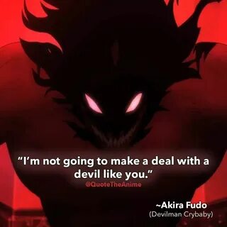Me against the devil