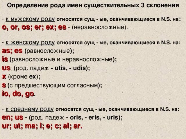 Латинские окончания слов. Определение рода имен существительных в латинском языке. Как определить род в латинском. Как определяется род существительных в латинском языке. Как определить род в латыни.