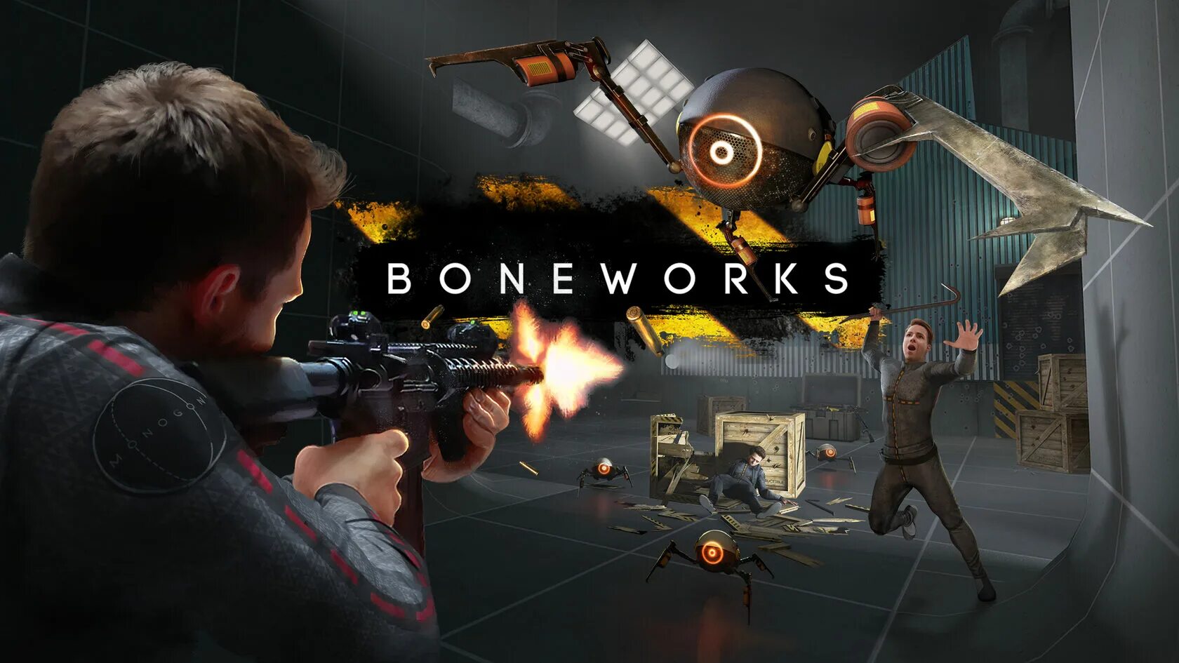 Игра boneworks. Boneworks VR обложка. ВР игра boneworks. Boneworks Wallpaper.