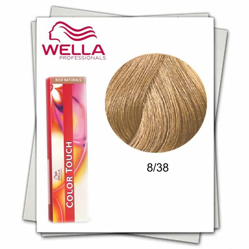 Wella Color Touch 8/38. Koleston 8.38. Колор тач 8/38 на волосах. Color Touch 8/38 фото.