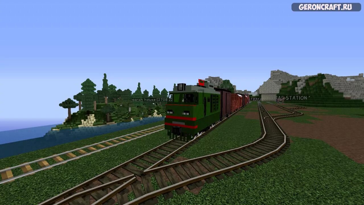 Электровоз Traincraft. Traincraft 1.12.2. Мод Traincraft 1.17. Traincraft 1.7.10.