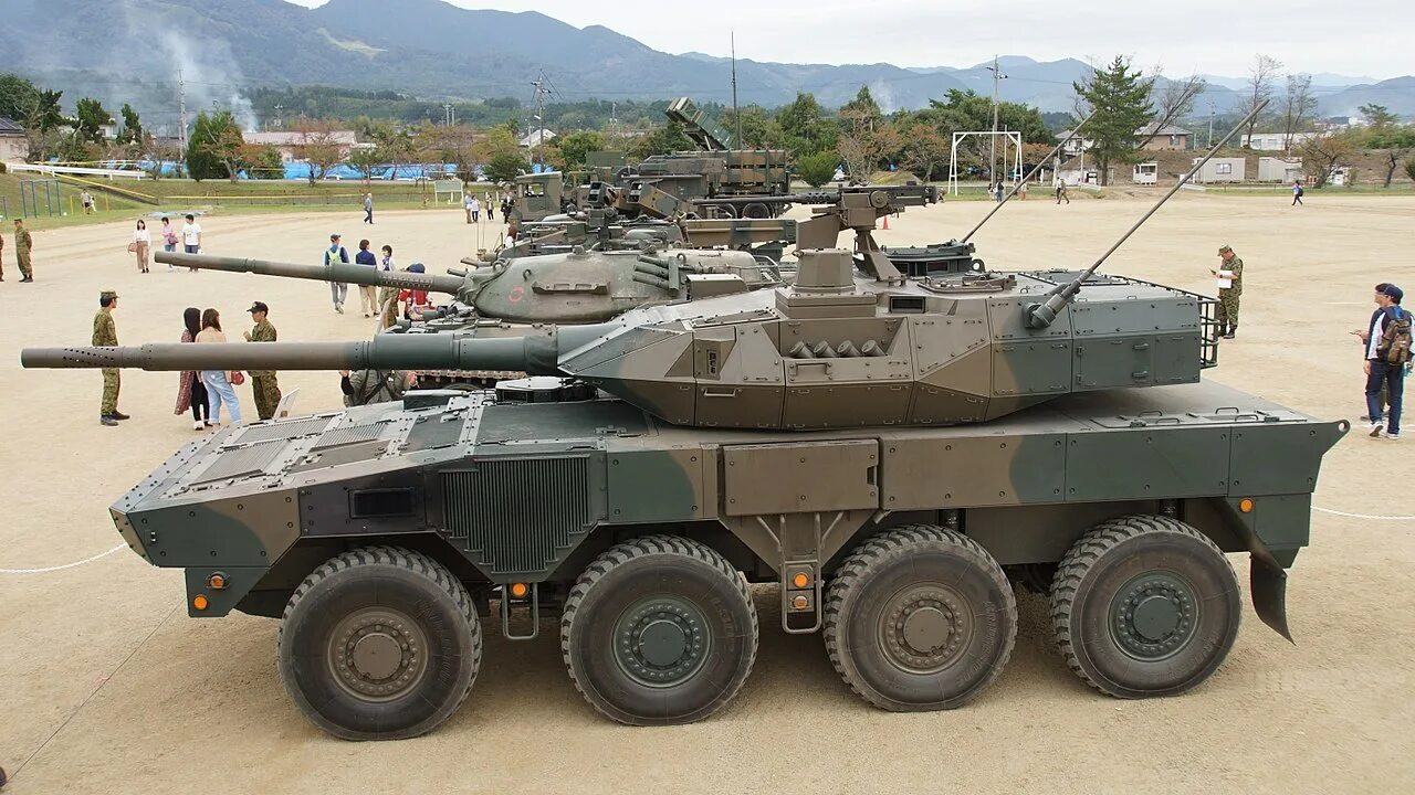 Тип 16 311354. Бмтв тип 16. jgsdf type 16 mcv. колесный танк японии. jgsdf type 16 mcv 120мм.