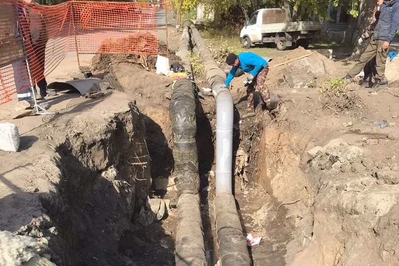 Отключили воду в поселке. Отключили воду в поселке