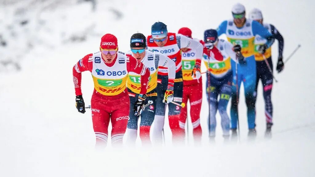 Стиль спринт. Лиллехаммер 2017-2018 лыжные гонки.