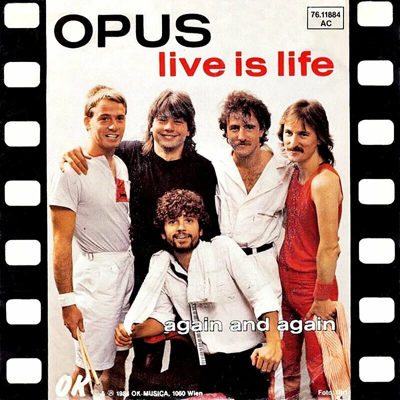 Year live is life. Opus группа Live is Life. Opus группа 1985. Opus - Live is Life (1984). Opus Live is Life обложка.