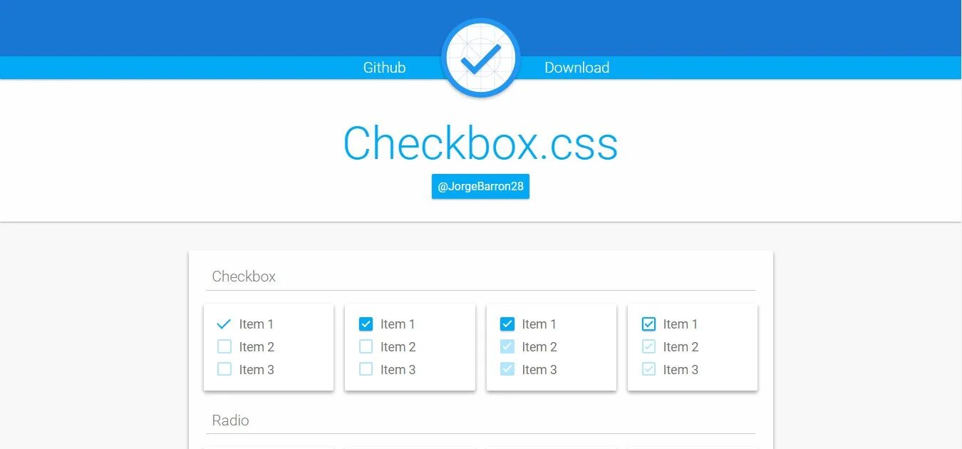 Checkbox filter