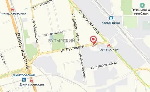 Московская 14 карта