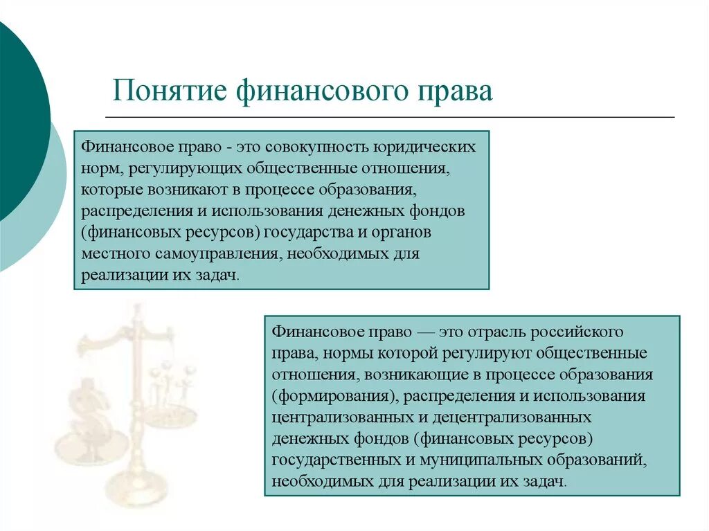 Финансовое право это публичное право. Финансовое право понятие.