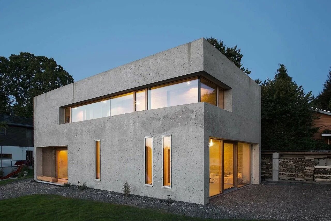 Построить дом из бетона