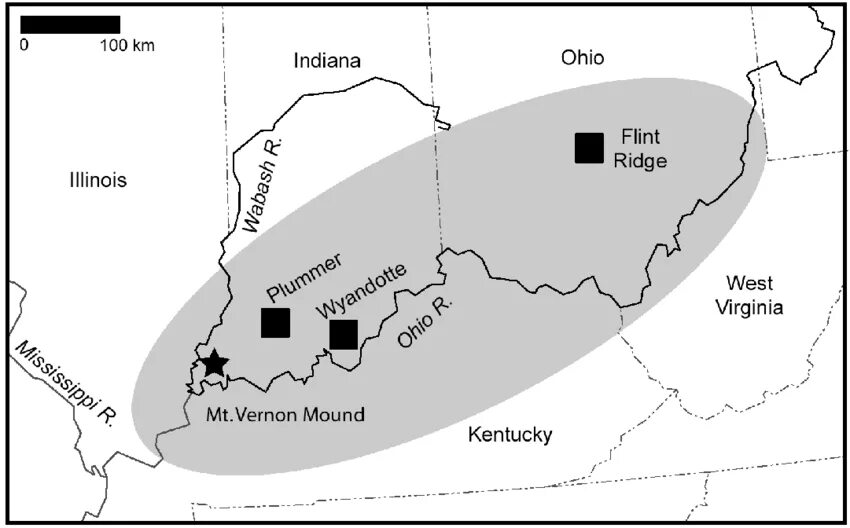 Река огайо бассейн какого океана. Хоупвелл карта. Река Огайо на карте. Ohio River Valley. Долина Огайо карт.