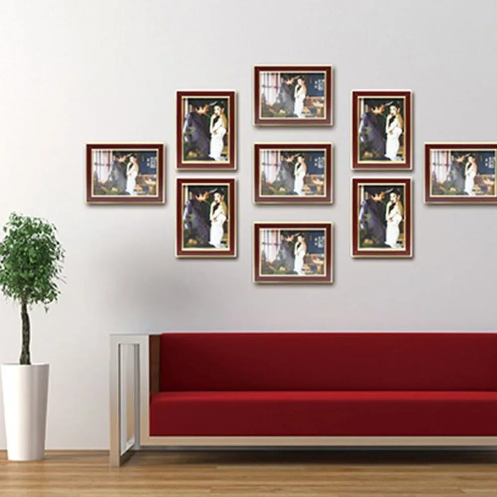 Maison - Ideo Magazine Photo deco salon, Idee deco mur, Deco mur