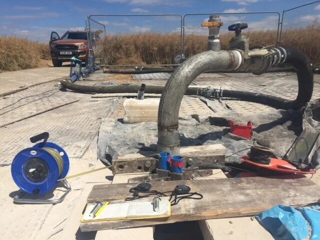 Pumping test. Pumping elem 6 test.