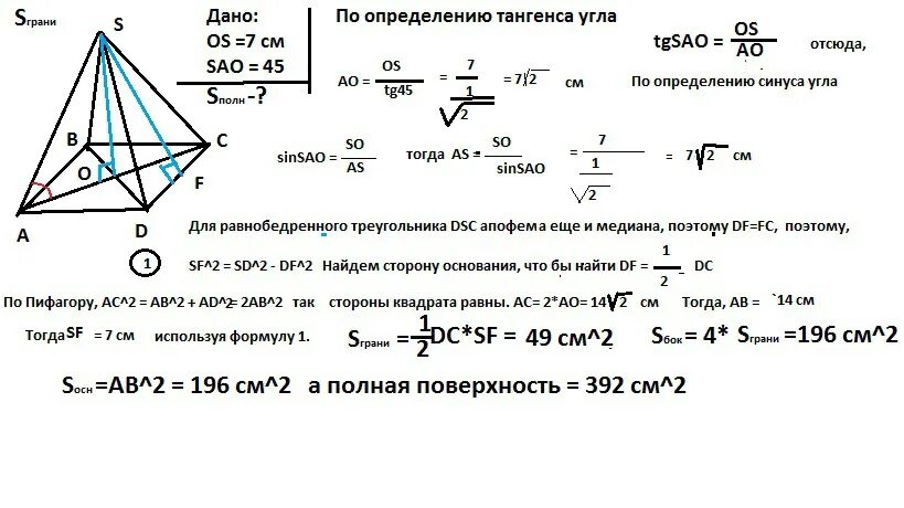 Сторона основания правильной четырехугольной пирамиды равна 6. Площадь полной поверхности правильной 4 угольной пирамиды. Боковое ребро четырехугольной пирамиды. В правильной четырехугольной пирамиде сторона основания равна 6 см. Площадь поверхности правильной 4 угольной пирамиды