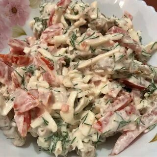Быстрый салат на день рождения простые