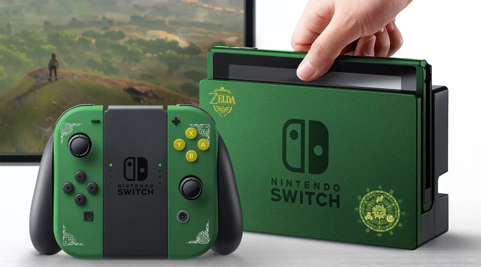 Приставка Нинтендо свитч. Zelda Nintendo Switch консоль. Нинтендо свитч в портативе. Nintendo Switch OLED Zelda.