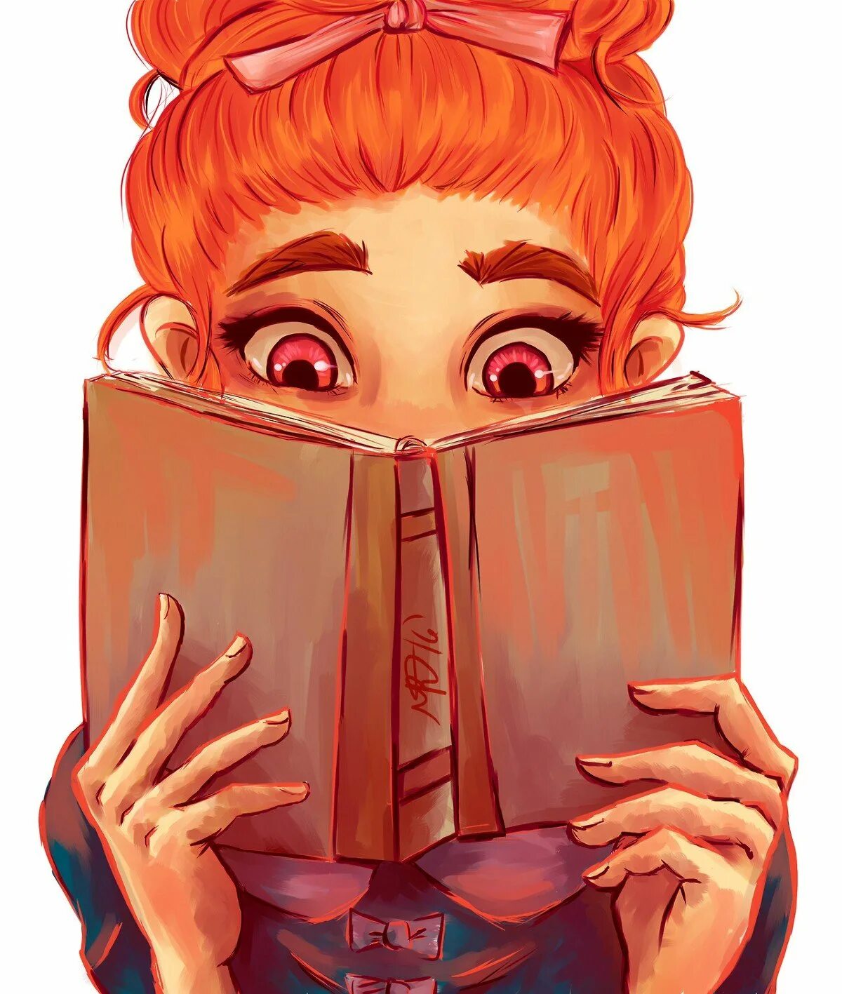 Рисунок человек читает. Нарисованная девушка с книгой. Рыжая девушка с книгой. Девочка с книгой рисунок. Аватар девушка с книгой.