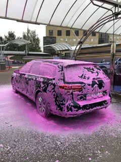 Розовая пена