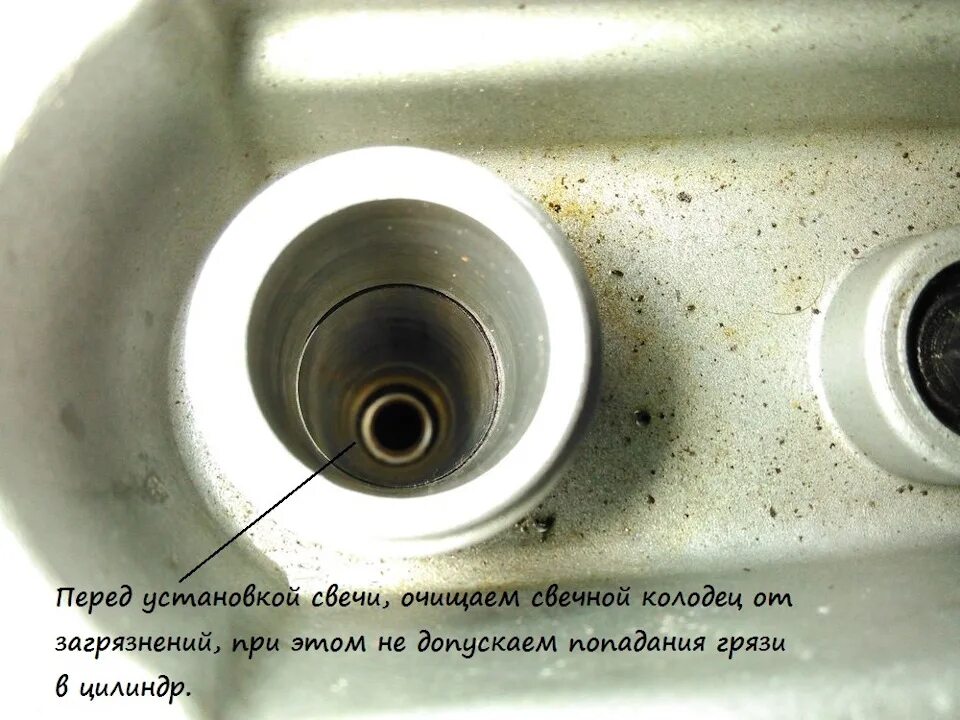 Как почистить свечные колодцы