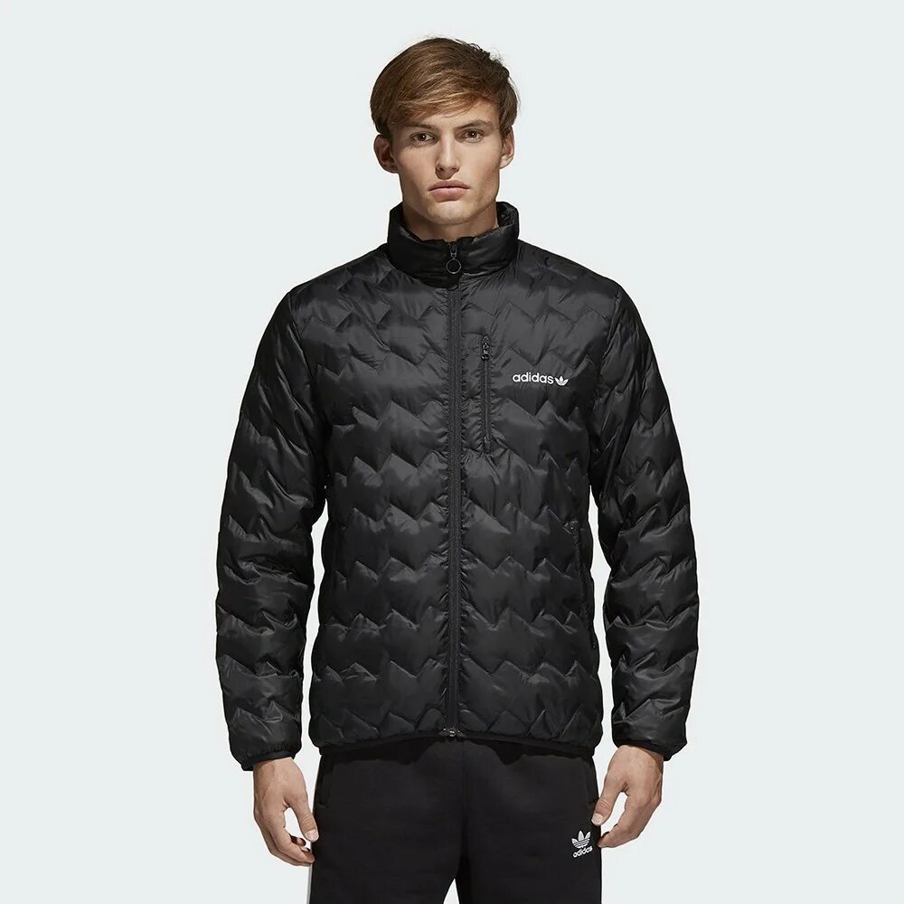 Черная куртка адидас. Adidas Originals - Serrated Padded Jacket. Adidas Originals men's Serrated Padded Jacket. Черная куртка adidas Originals br4774. Куртка мужская адидас Padded, черная.