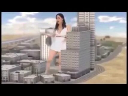 Giantess destroy