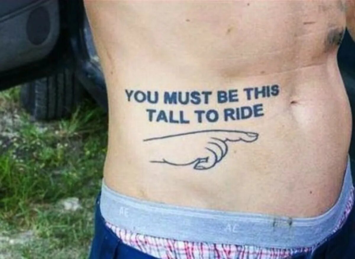 This must be wrong. Татуировка собственность андрюшки. you must be this tall. show must go on татуировка. you must.