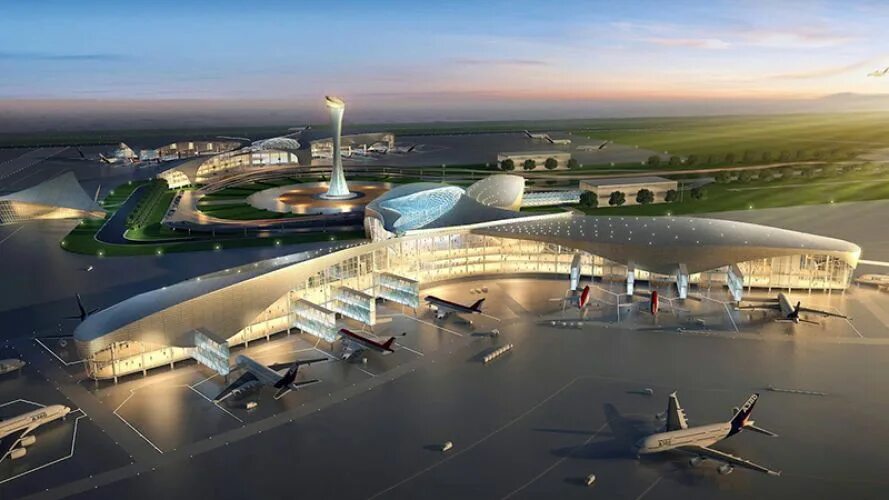 Город где аэропорт в городе. Международный аэропорт имени Амани Диори. Международный аэропорт Пуэнт-а-питр. Новый аэропорт архитектура. Аэропорт Харбина Международный.
