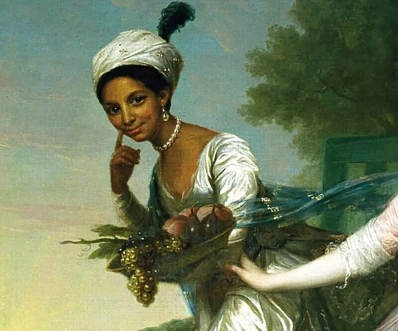 История негритянка. Дайдо Элизабет Белль. Дайдо и Элизабет картина. Dido Elizabeth Belle. Портрет Дайдо и Элизабет Белль.