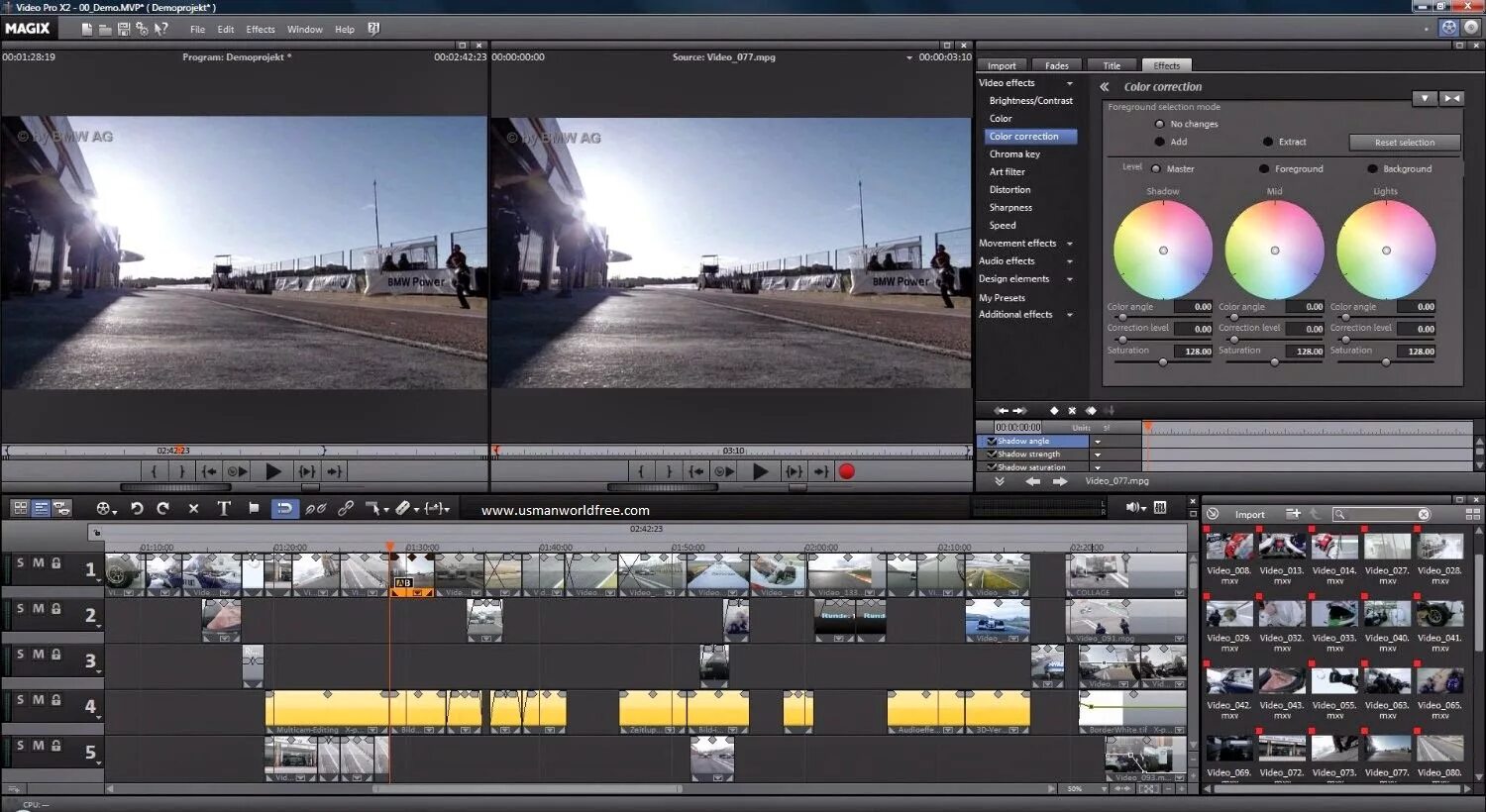 Video editor effect. Magix video pro. magix video pro x. ps приложение для монтажа. монтаж пс.