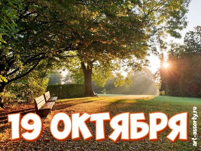 Среда 19 октября. Праздник 19 октября 2025. 19 октября какой праздник. 19 октября фомин день картинки. день 19 октября праздники.