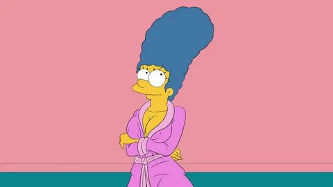 Sfondi : Marge Simpson, I Simpson, tette, capezzoli attraverso i vestiti 19...