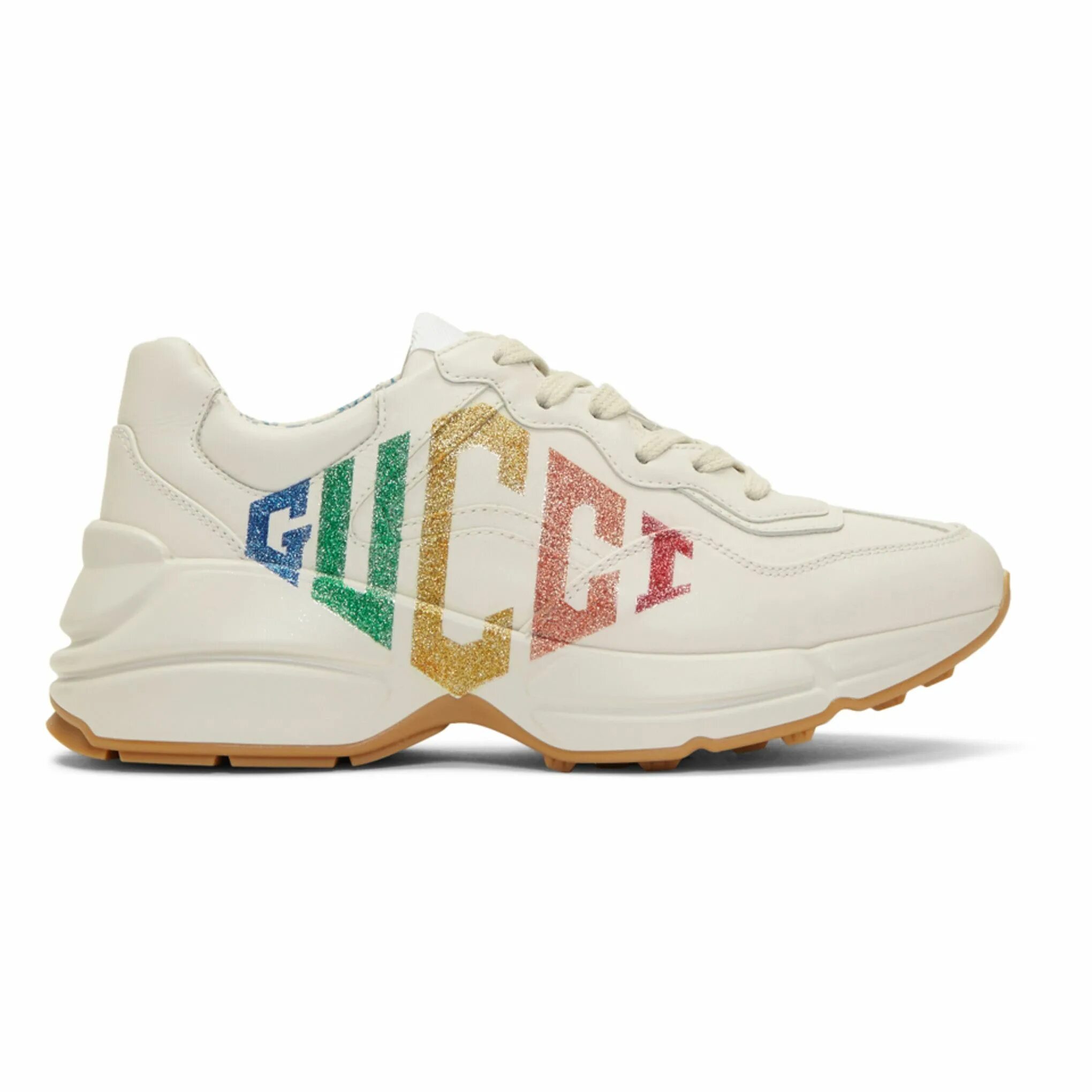 Gucci Sneakers Rhyton. Gucci Ivory Rhyton Rainbow glitter Sneakers. Gucci - Ivory Rhyton Rainbow. Gucci Rhyton Multi Color. Gucci rhyton