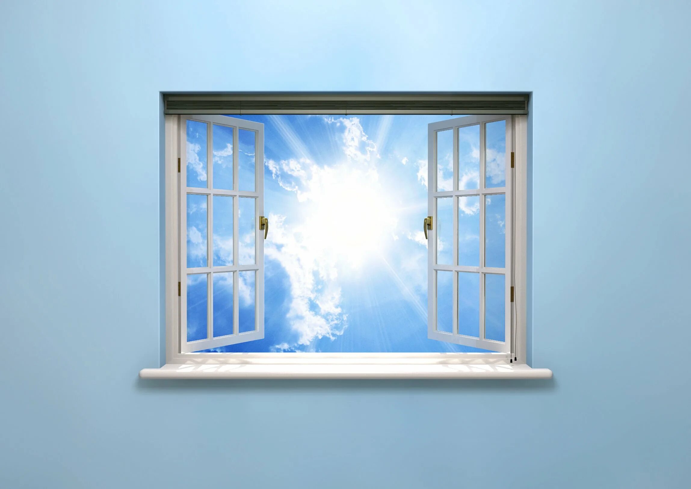 I have opened the window