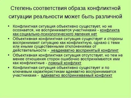 Конфликт как социальное явление