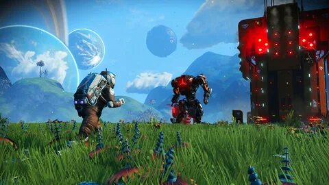 Скриншоты No Man's Sky.