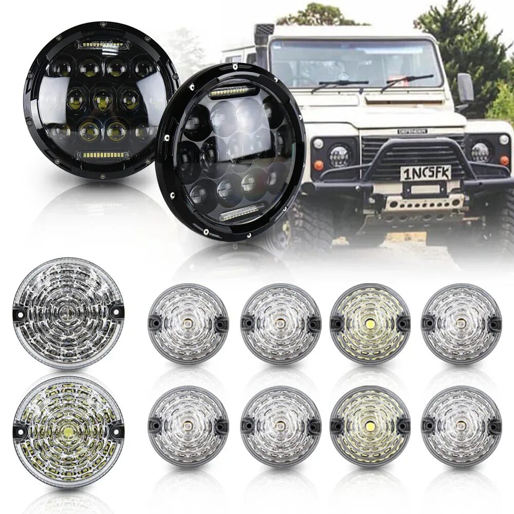 Rear Headlight. Land Lamp. Led defender