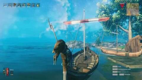 Valheim мод корабль