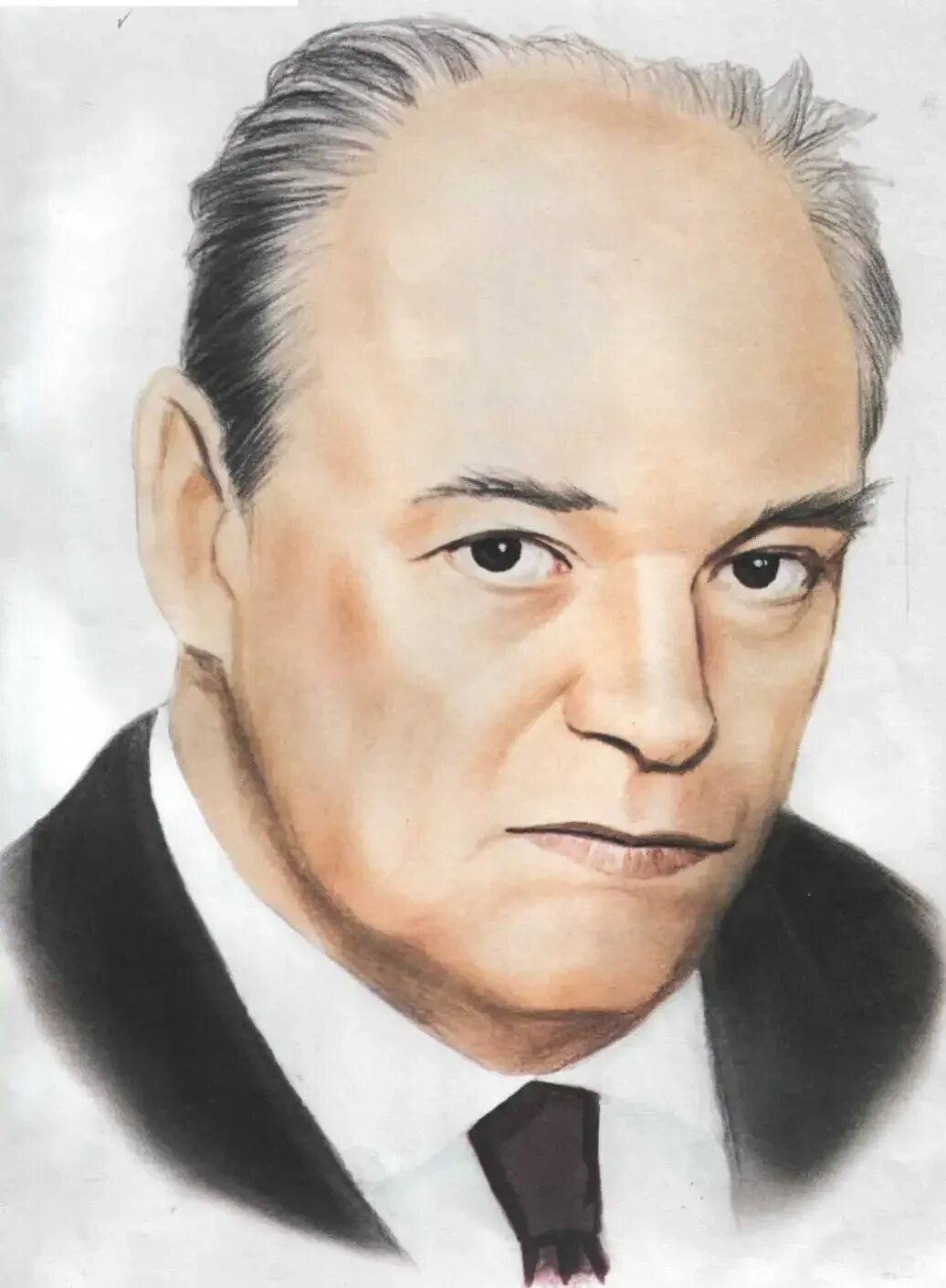 Чарушин портрет писателя.