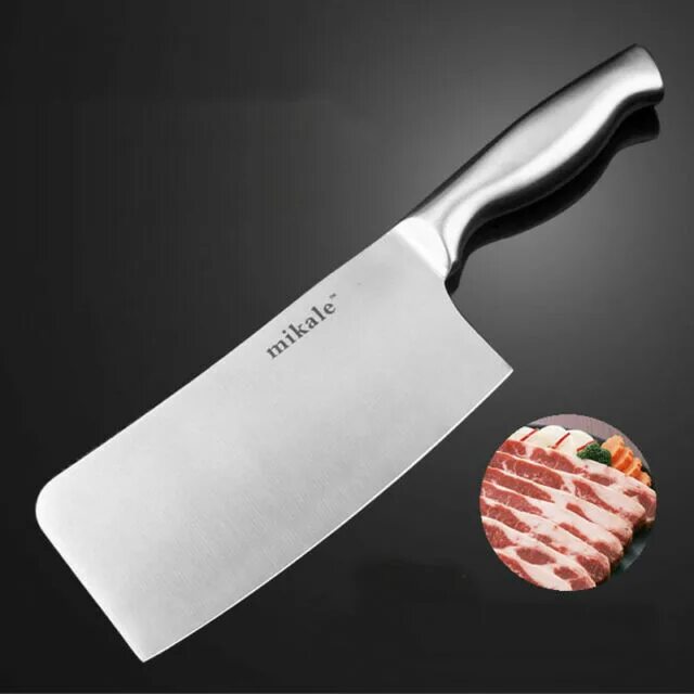 Нож шеф повара. Кухонный Мясницкий нож. Большой Мясницкий нож. Мясницкий нож