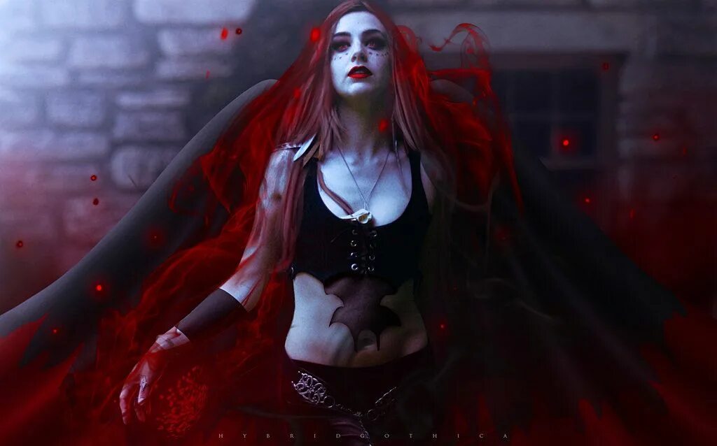 Skyrim Vampire girl. Вампирша лицо белые волосы или красные. Winged Vampire female.