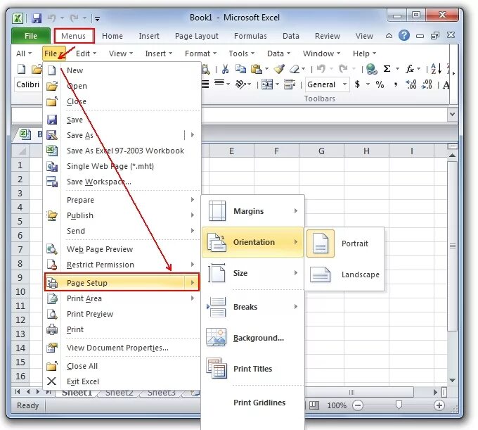 Меню в excel. Классическое меню эксель 2016. Page Layout excel. MS excel Page Layout. Excel page