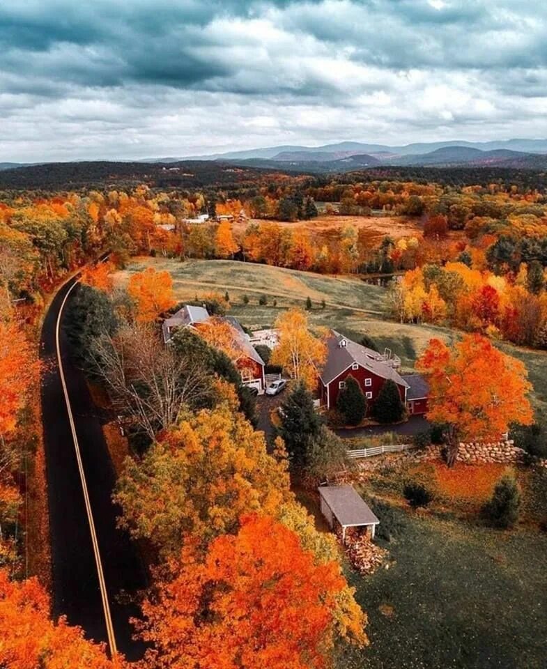 Финляндия осенью. Осень фото. Осенний вид. Осень в Финляндии.