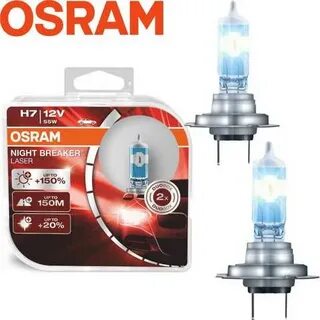 Лампа osram night breaker laser h7