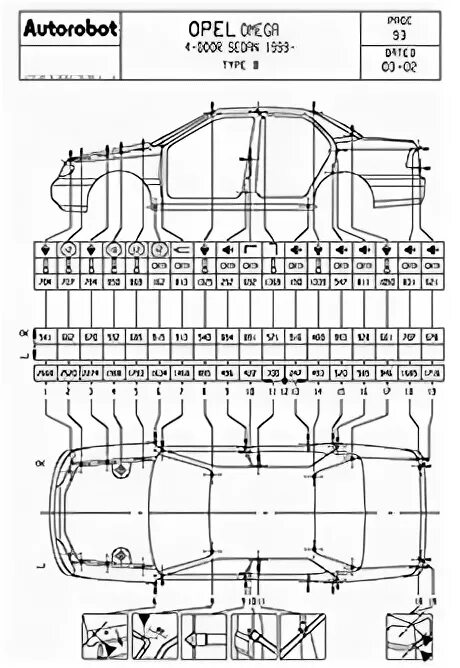 Размер опель омега б. Чертеж кузова Opel Omega b. Опель Омега б универсал габариты. Кузов Опель Вектра а силовая схема. Габариты кузова Опель Омега б универсал 1995г.