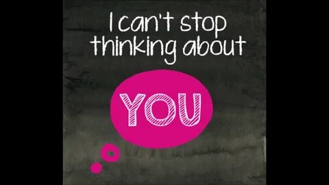 Песня can t stop thinking