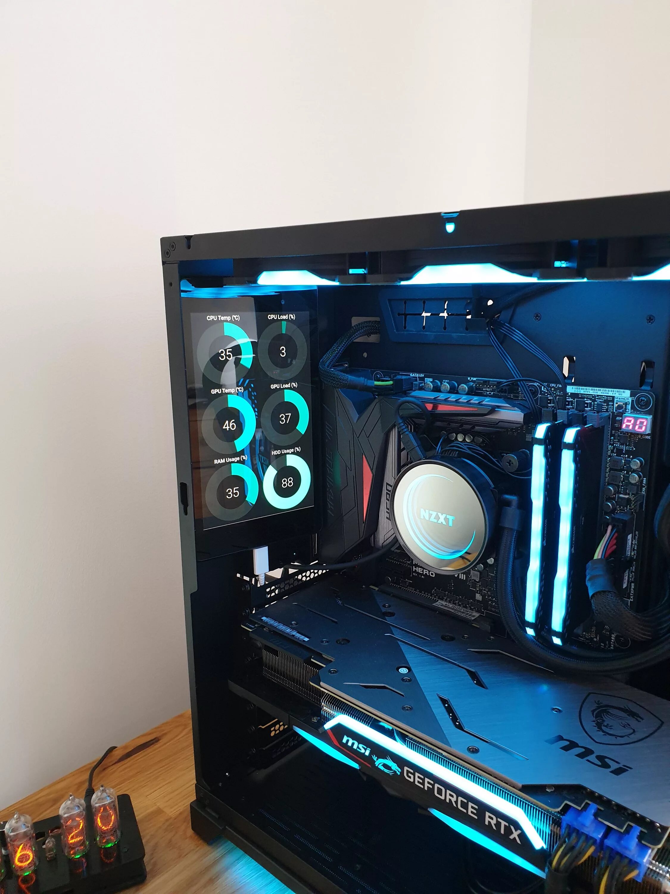 Inside case