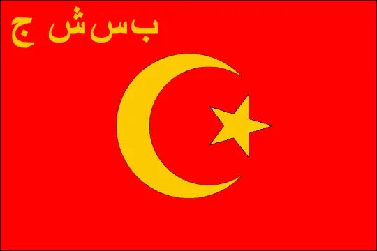 красный флаг с полумесяцем чей